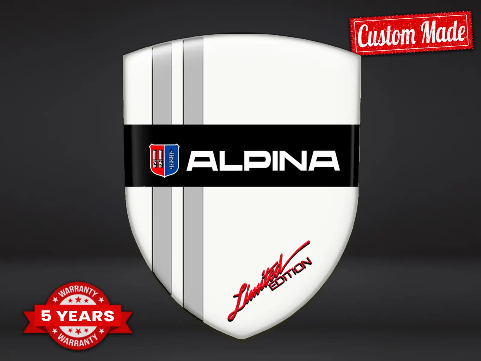 Alpina Windschutzsticker Premium Hochwertig Drift